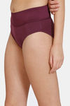 Zivame High Rise Full Coverage Tummy Tucker Hipster Panty (Pack of 2) - Multicolor — thumbnail 8